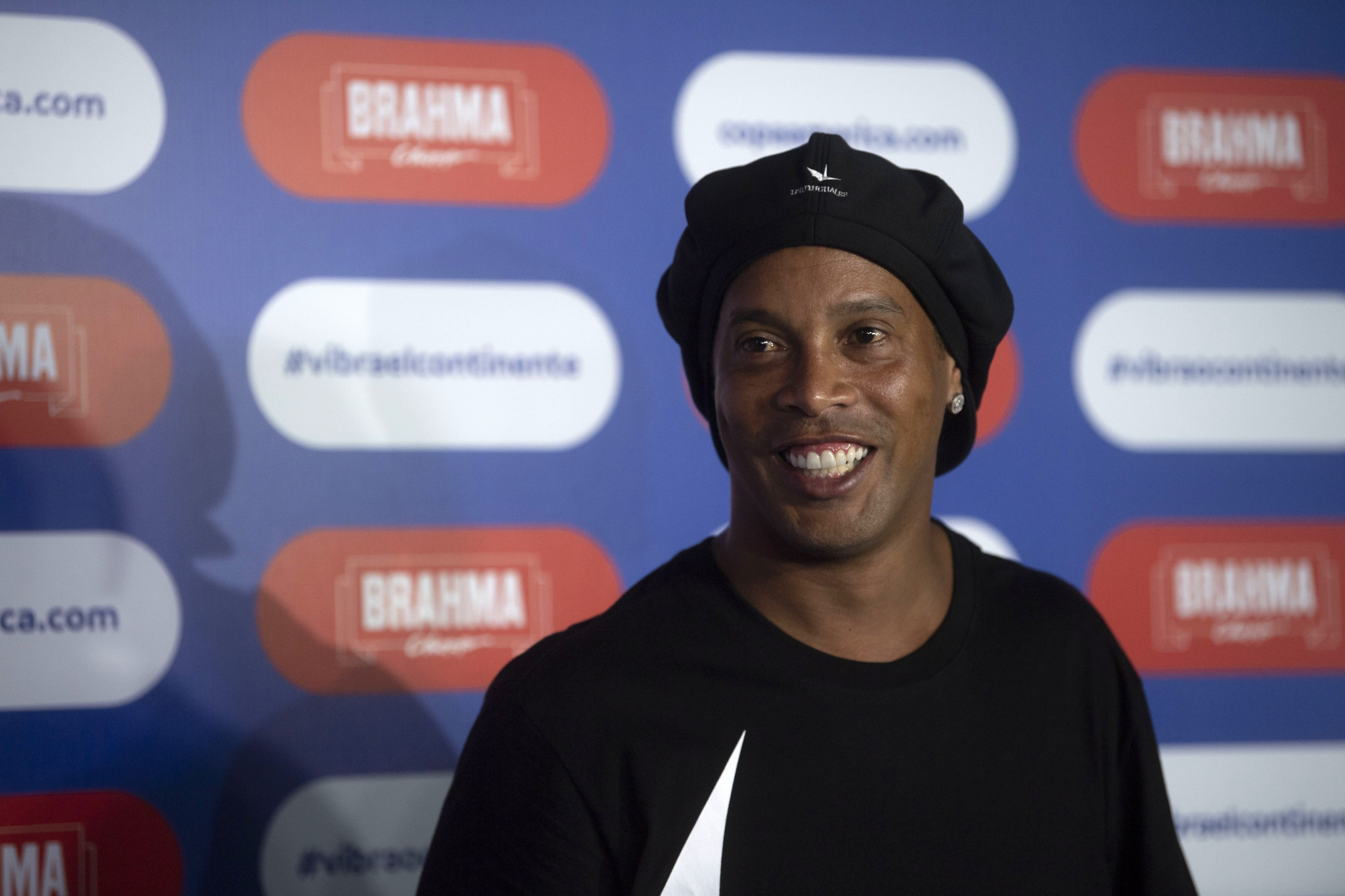 Retired footballing icon Ronaldinho has become a formal partner of emerging sport teqball ©Getty Images