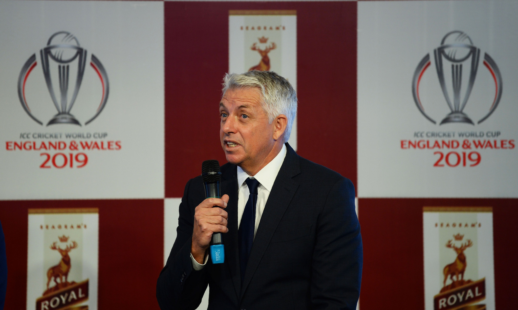 ICC chief executive David Richardson still expects this year's World Cup match between India and Pakistan to go ahead ©Getty Images