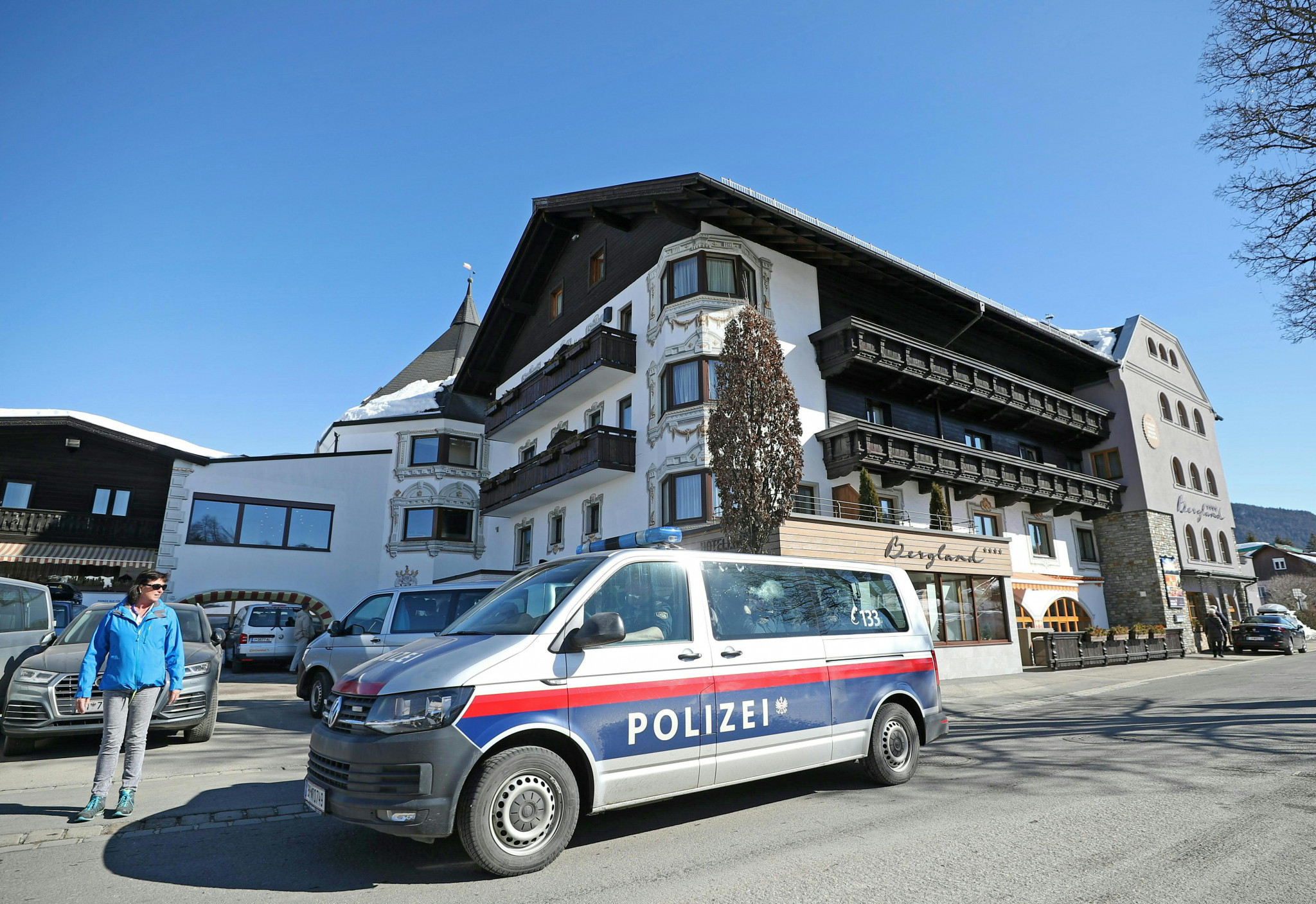 As part of their operation the Austrian and German police raided 16 buildings including the Austrian team hotel ©Getty Images