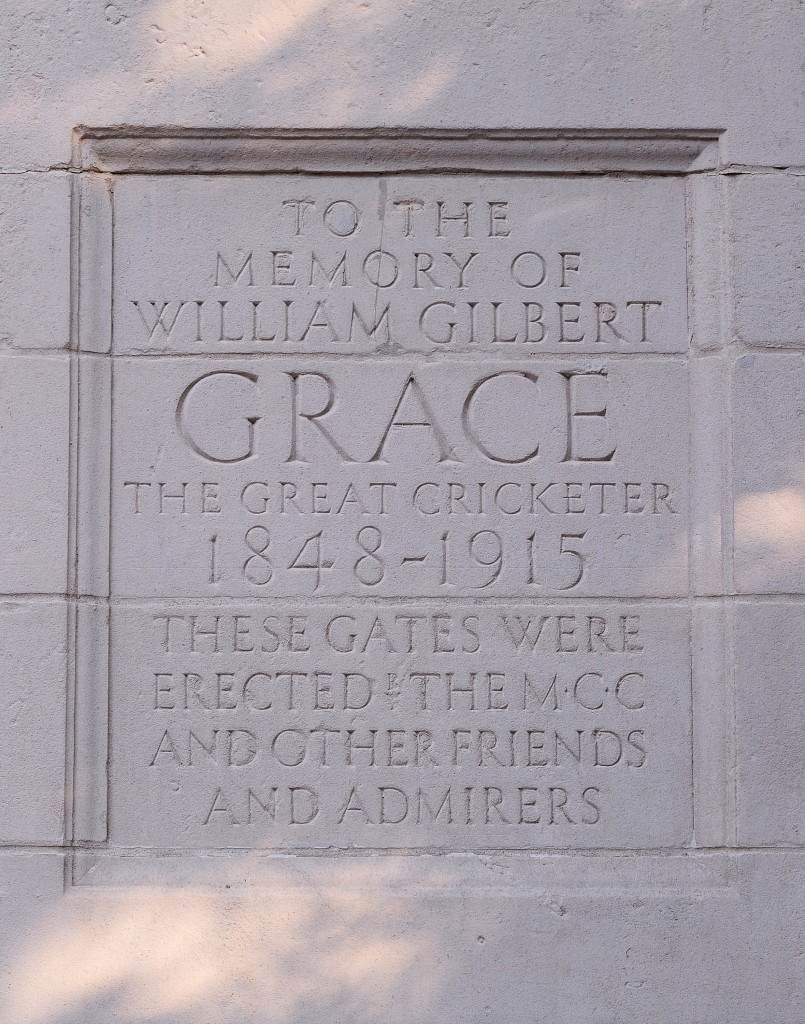 The Grace Gates at Lord's, home to archery at London 2012, remain in tribute to the cricketer 