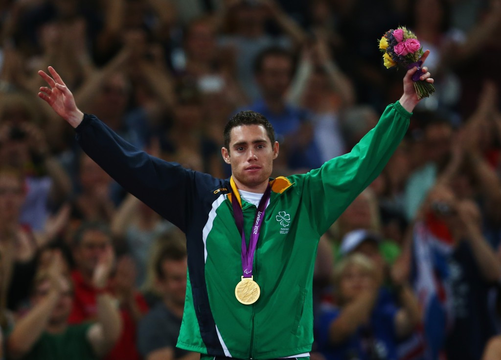 Ireland's Jason Smyth secured the 100 and 200m double in the T13 category at Beijing 2008 and London 2012 ©Getty Images