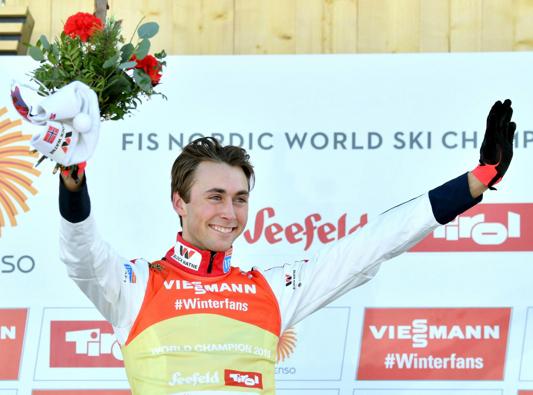 Riiber ends long wait for Norwegian gold with Nordic combined triumph at FIS Nordic Ski World Championships