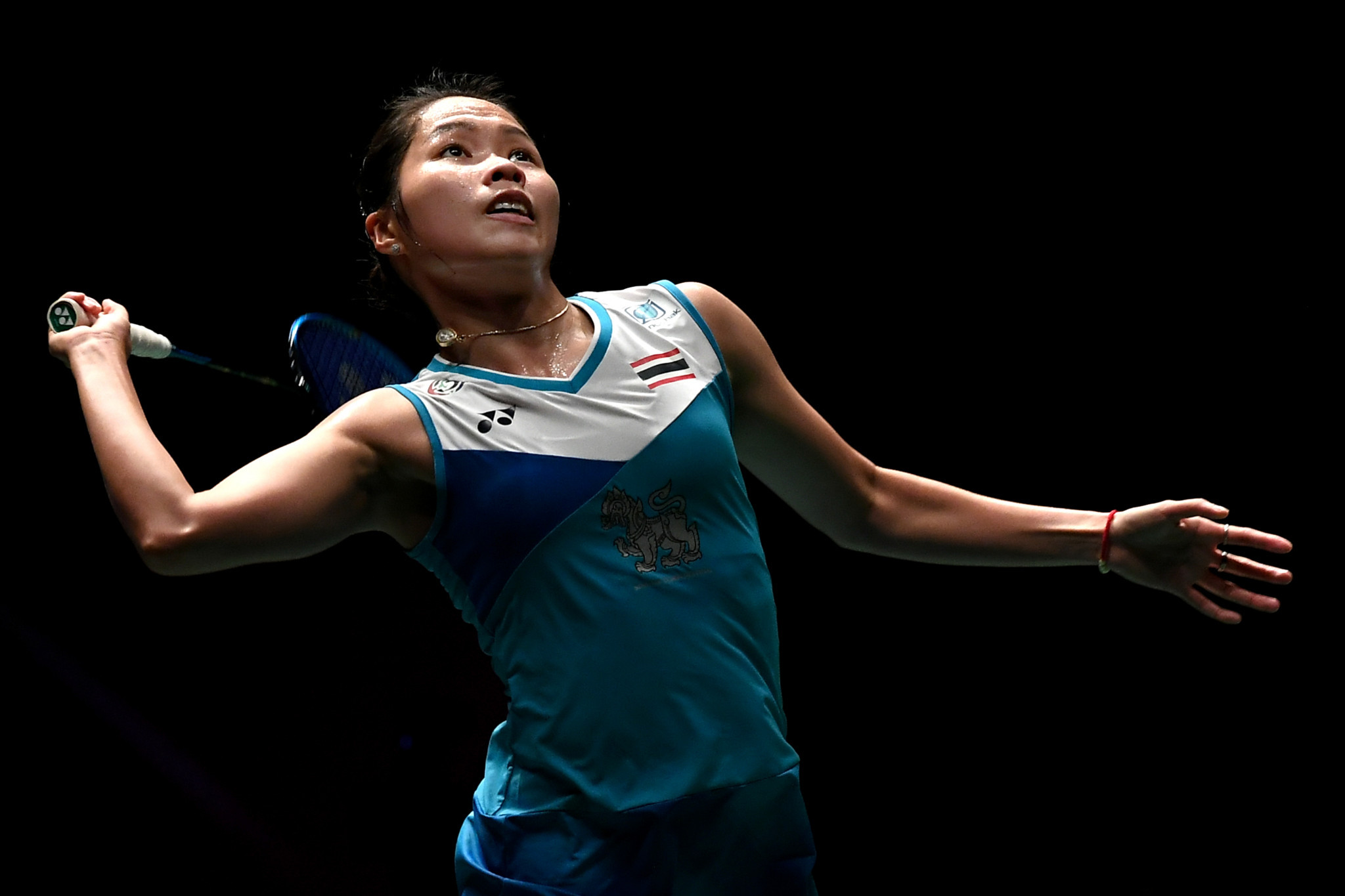 Ratchanok Intanon won an all-Thai clash to advance to the last eight ©Getty Images