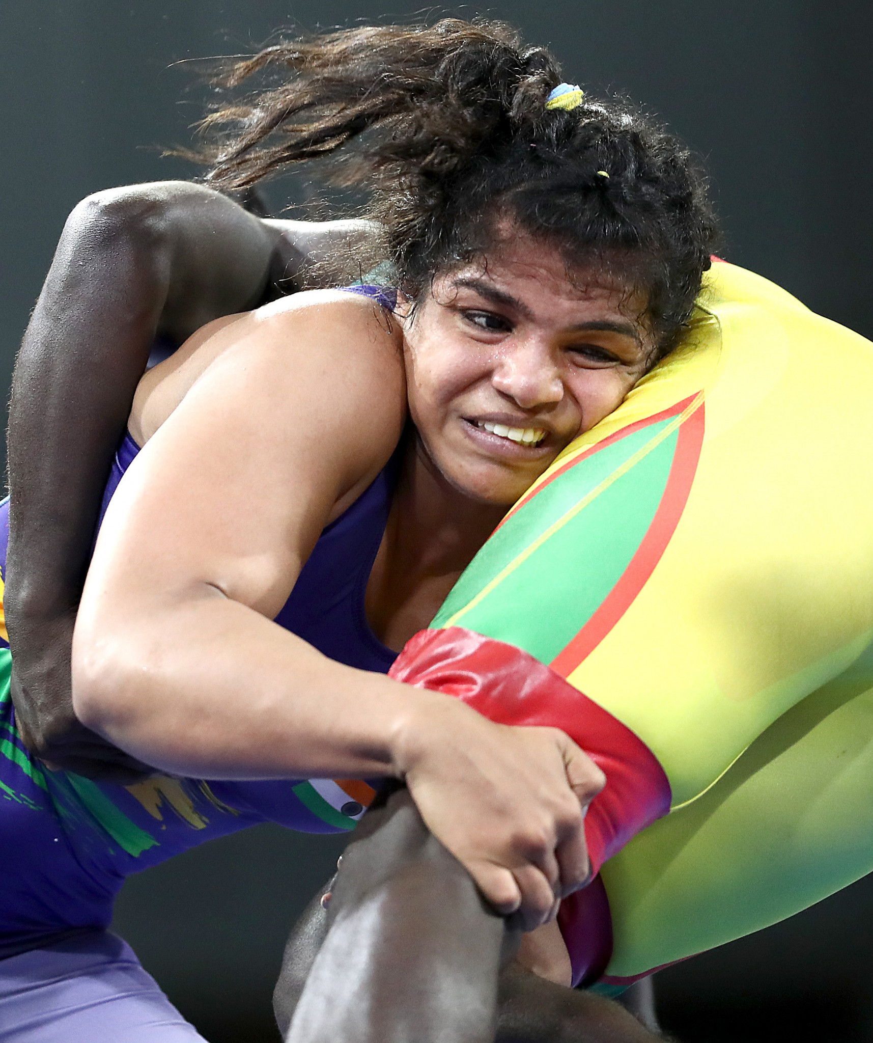 India's Sakshi Malik caused the biggest shock of the day as the United World Wrestling Dan Kolov - Nikola Petrov tournament got underway in Bulgaria ©Getty Images