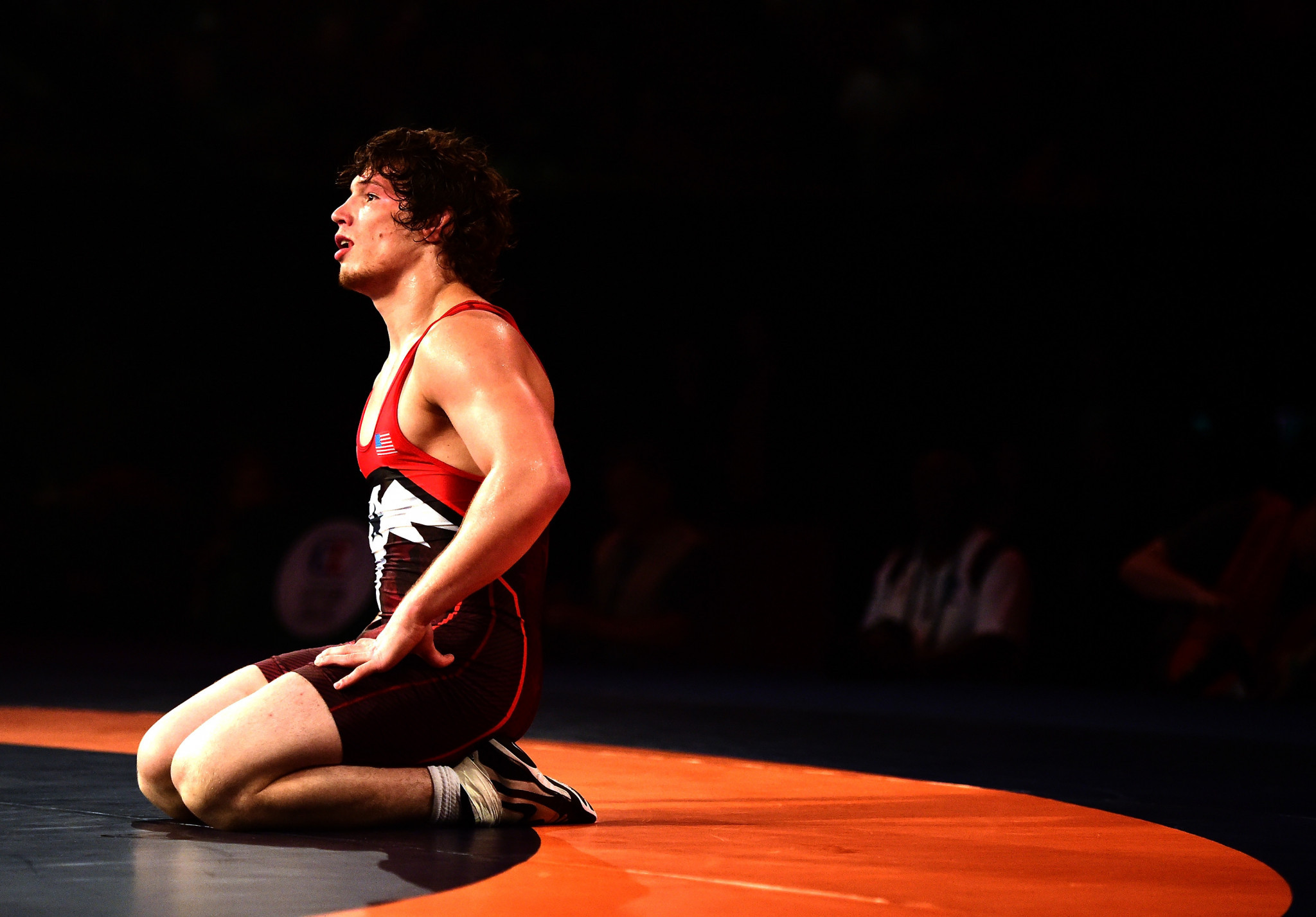 Alex Dieringer of the United States was another to book his place in a final ©Getty Images