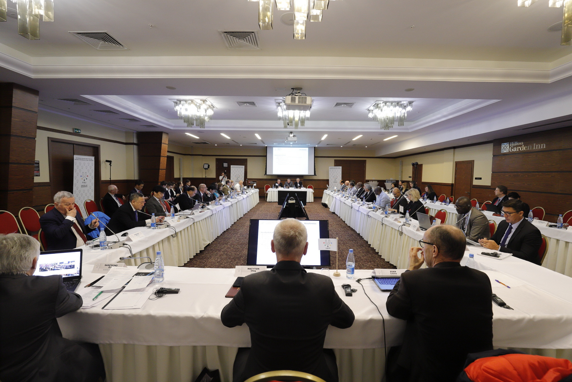 FISU's Executive Committee are meeting prior to the Krasnoyarsk 2019 Winter Universiade ©FISU