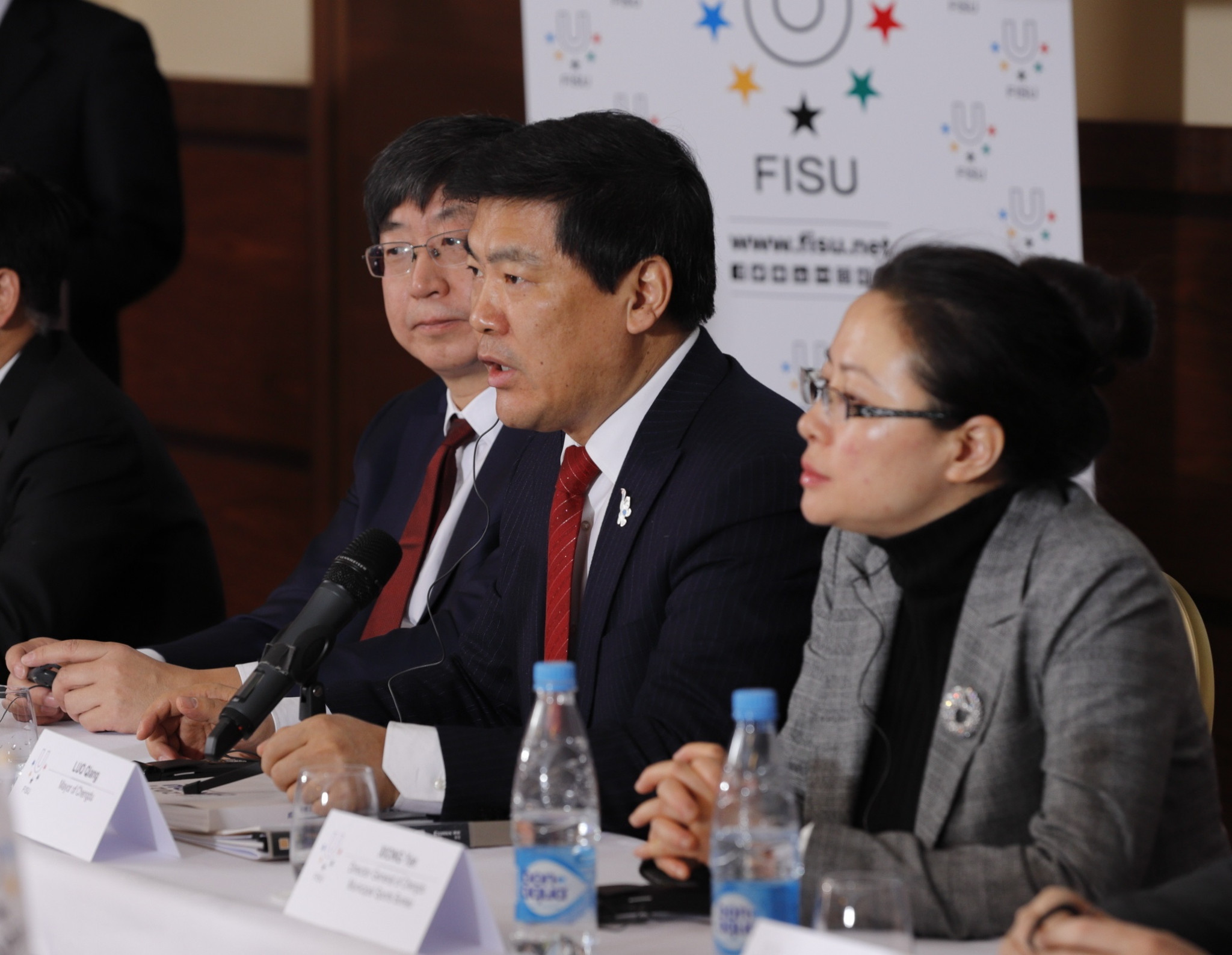 Chengdu Mayor Luo Qiang was present at the FISU Executive Committee ©FISU