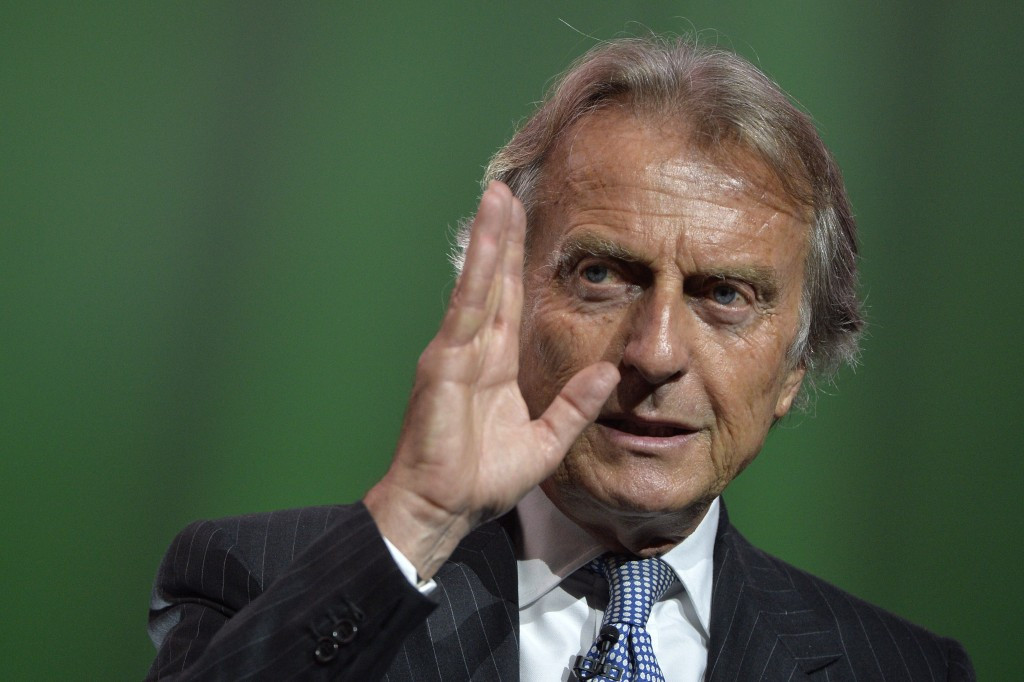 Luca di Montezemolo has been explaining the merits of the bid to local students ©Getty Images
