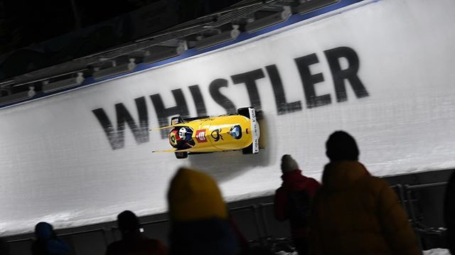 Friedrich leading at halfway stage of two-man bobsleigh event at IBSF World Championships