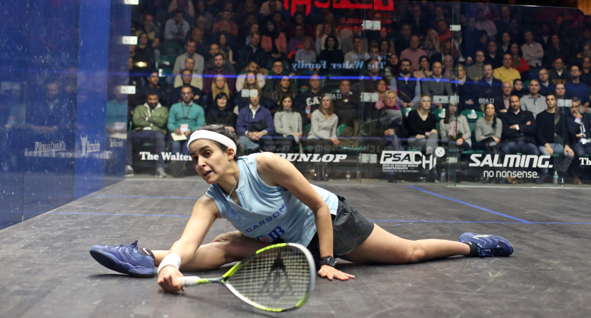 Nour El Tayeb is through to the women's final, where she will face fellow Egyptian Nour El Sherbini ©PSA