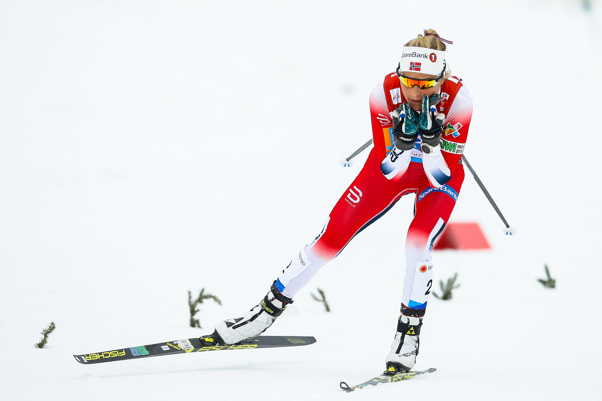Norway's Therese Johaug secured her third title of the FIS Nordic World Ski Championships in Seefeld today ©Getty Images