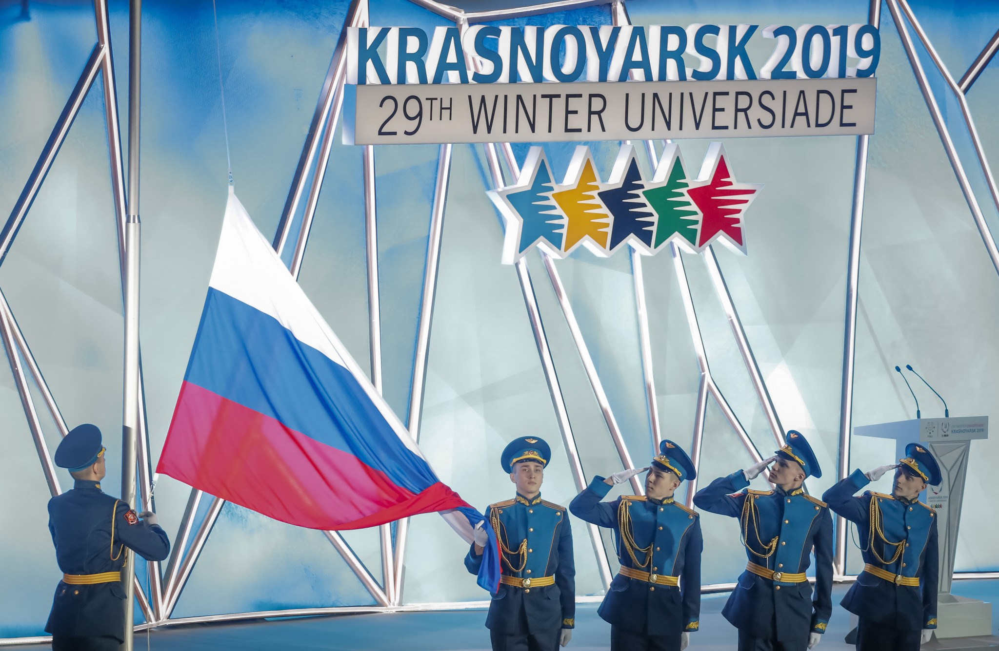 Siberian culture celebrated in Krasnoyarsk 2019 Opening Ceremony 