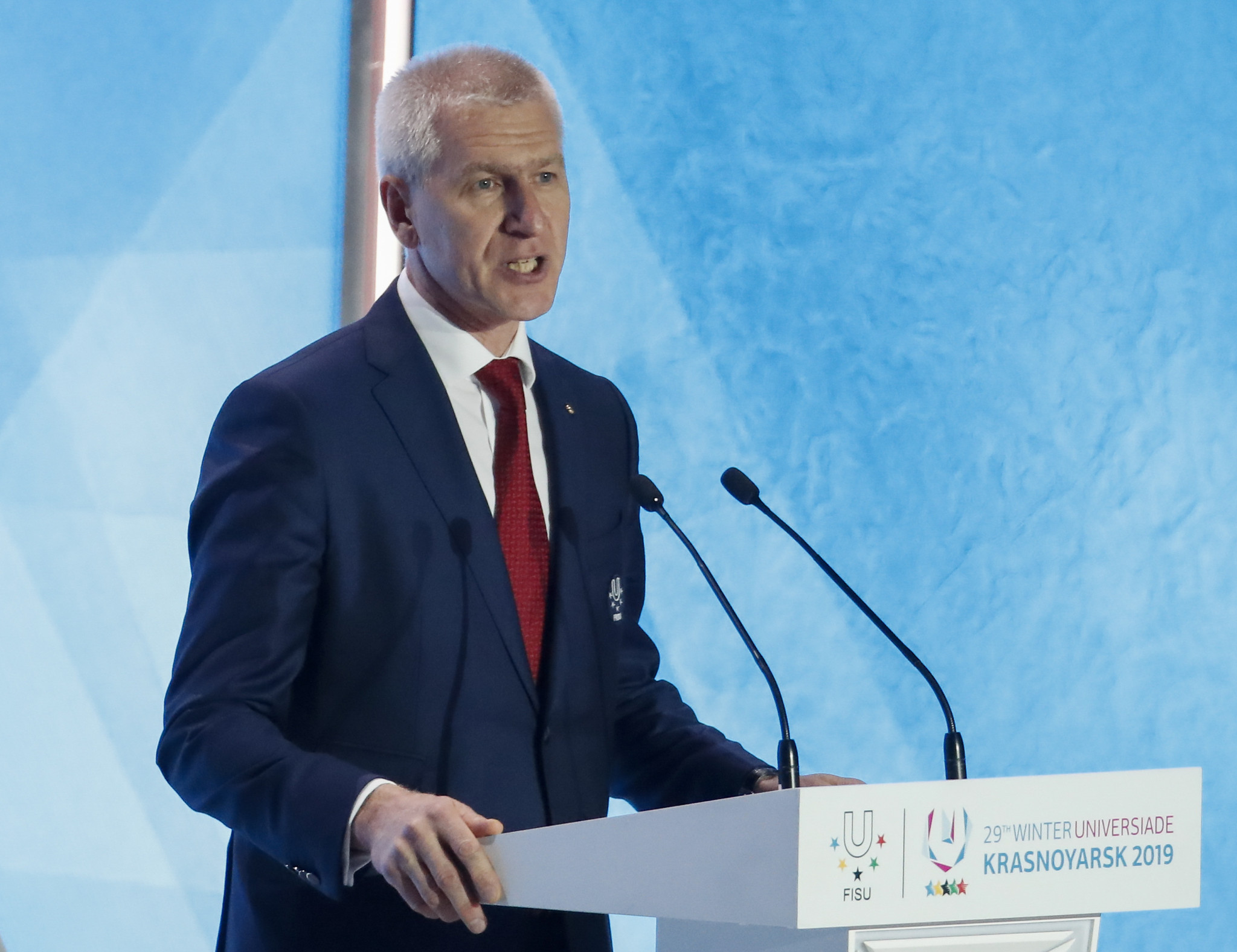 FISU President Oleg Matytsin called on athletes to embrace the opportunity of the Universiade ©Getty Images