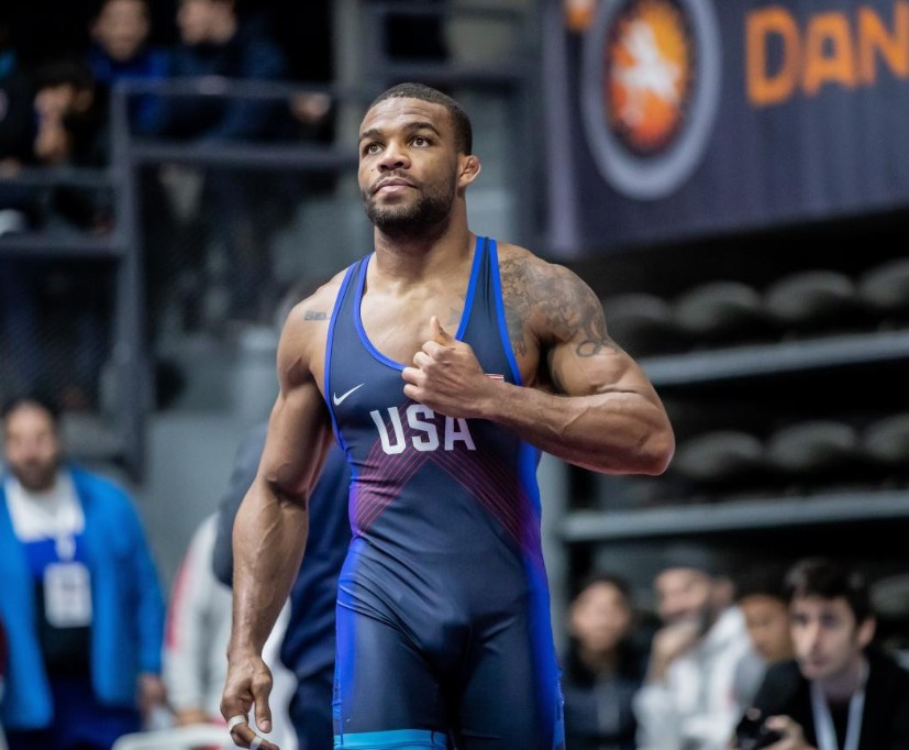  Jordan Burroughs was a stand-out performer for the United States on day three of the UWW Dan Kolov-Nikola Petrov tournament in Bulgaria ©UWW