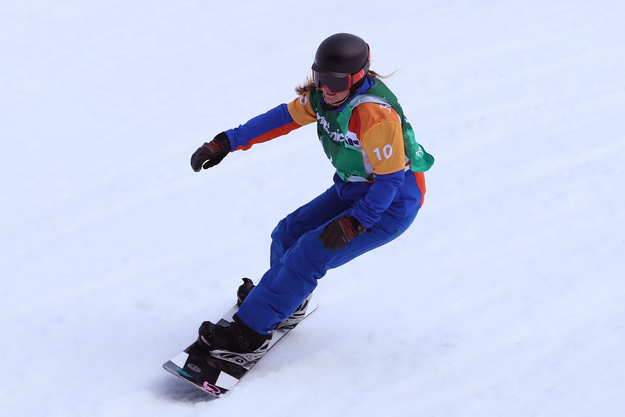Spain's Astrid Fina Paredes will be aiming to continue her good form when she competes in front of a home crowd at the World Para Snowboard World Cup in La Molina this week ©Getty Images