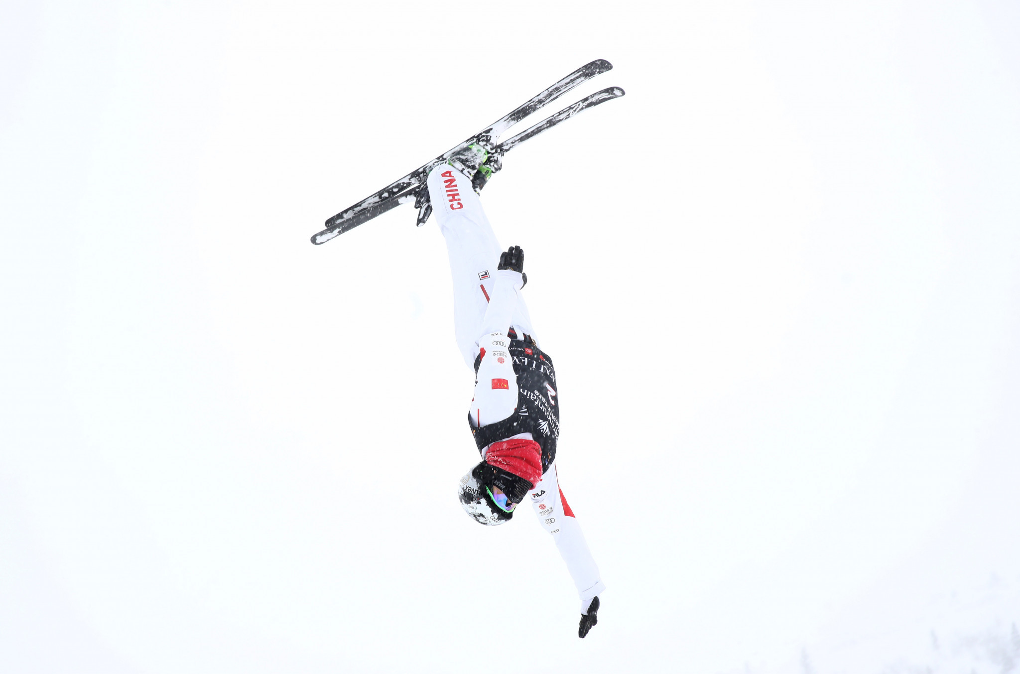 Wang Xindi was confirmed as the winner of the men's overall aerials title ©Getty Images