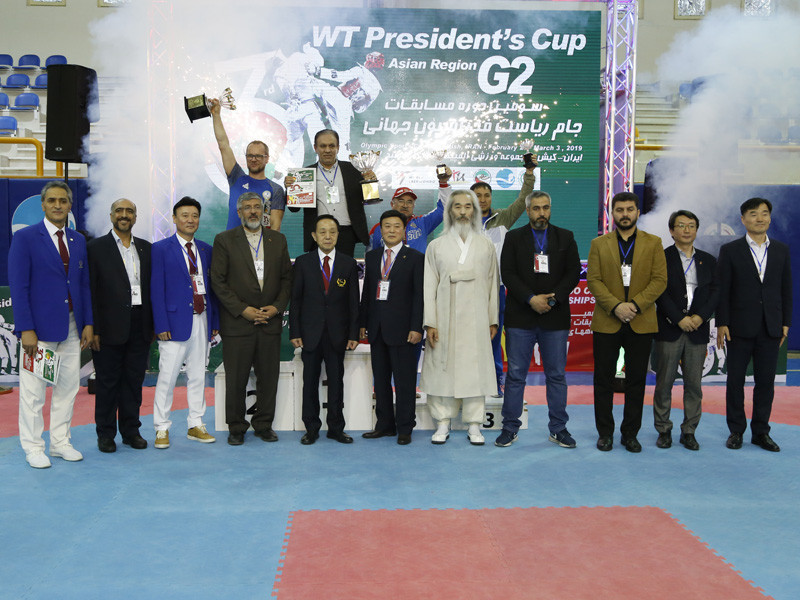 Hosts Iran comfortably topped the medal standings for Para-events as action concluded today at the World Taekwondo President's Cup for Asia region on Kish Island ©IRITF
