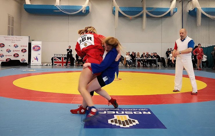 Folkestone hosted a tournament dedicated to the memory of the late British Sambo Federation President Martin Clarke ©FIAS