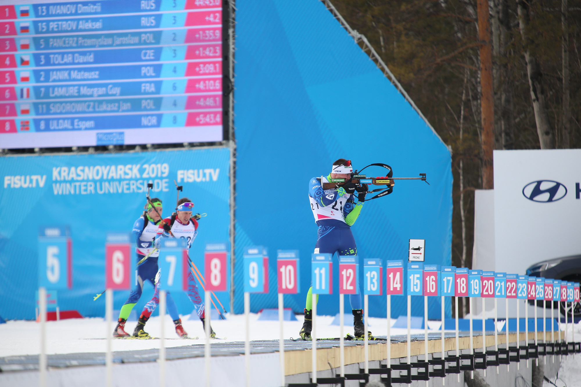 Russia won two golds in today's biathlon events at the Krasnoyarsk 2019 Winter Universiade ©Krasnoyarsk 2019