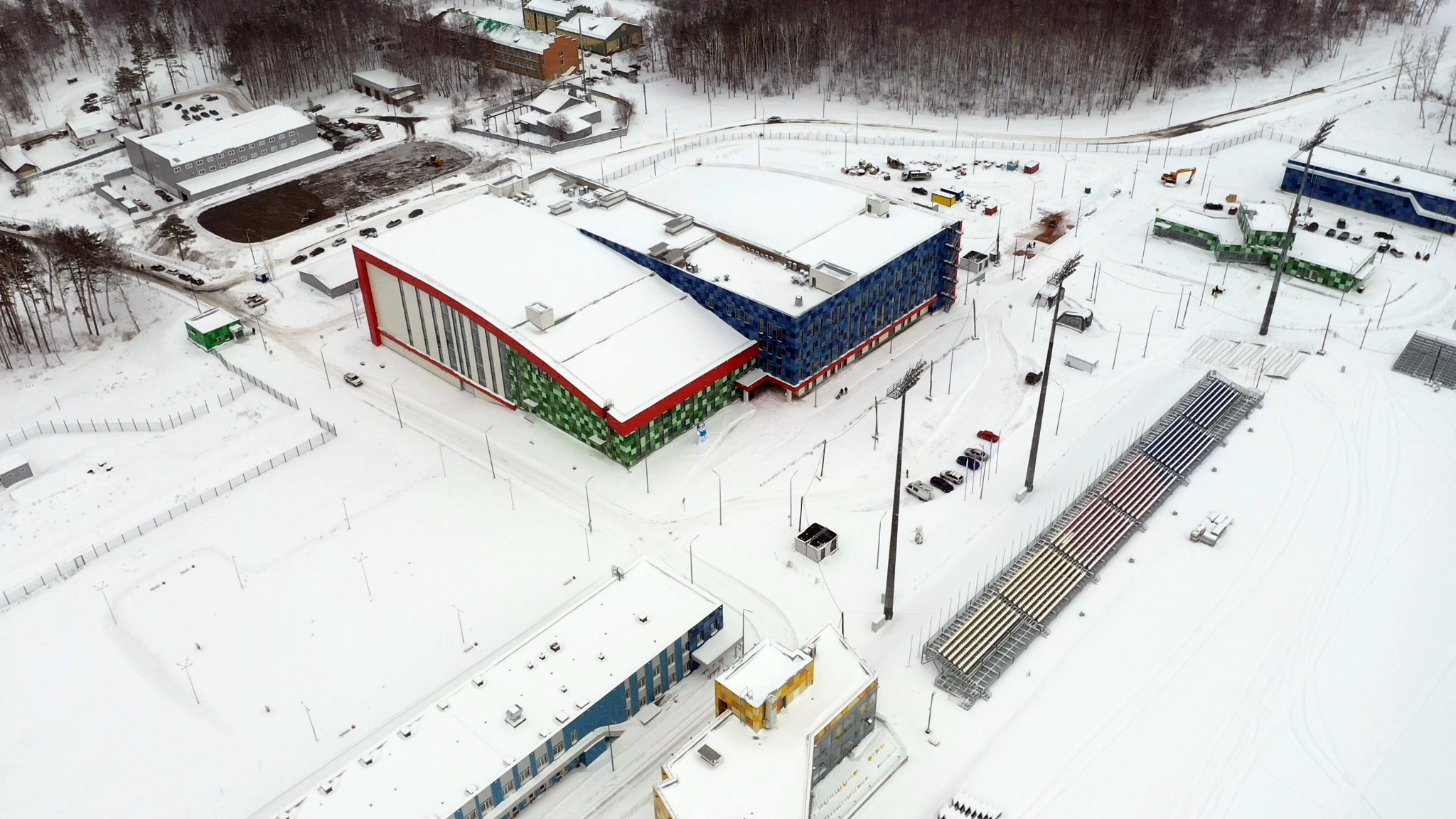 The first Winter Universiade ski orienteering event took place at the Raduga Cluster in Krasnoyarsk ©Krasnoyarsk 2019