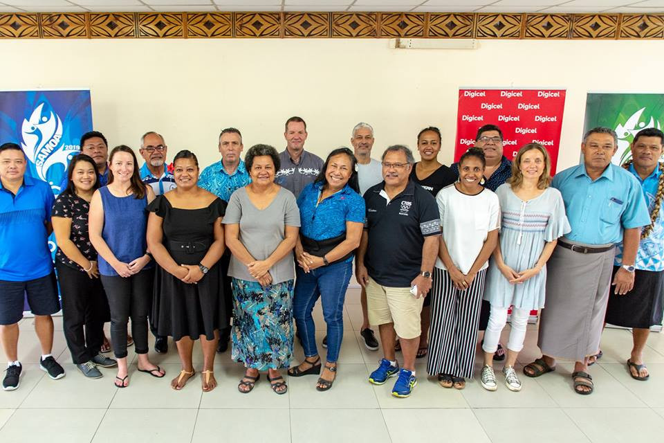 Chefs de Mission visited Apia last week to inspect facilities due to be used at the Pacific Games ©Samoa 2019/Facebook