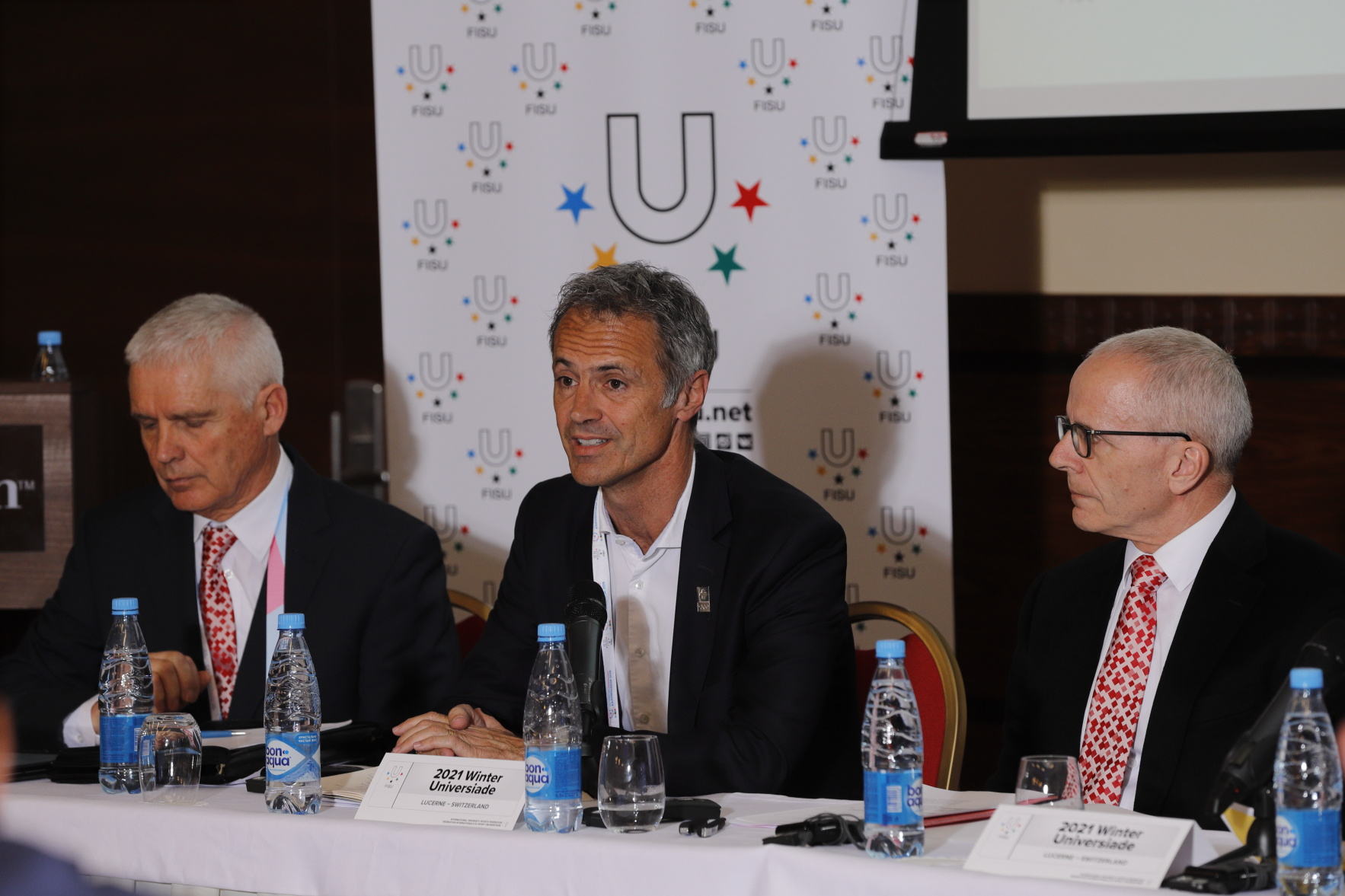 Lucerne 2021 have presented a progress report to FISU and are participating in an observer programme in Krasnoyarsk ©FISU