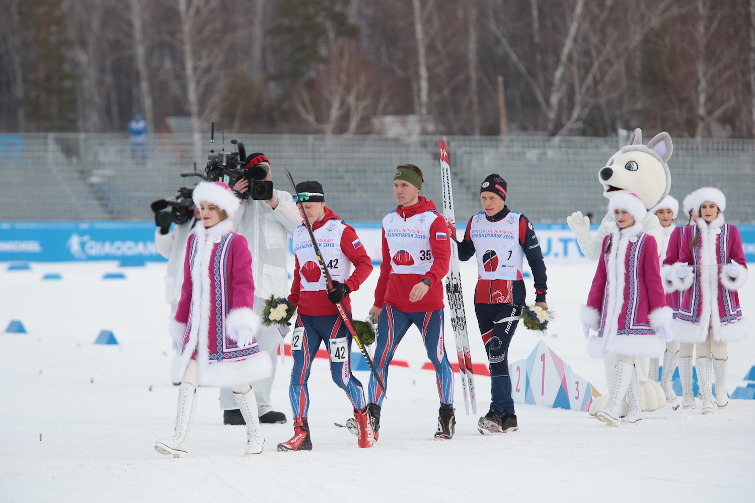The first ski orienteering medals at a Winter Universiade were earned yesterday ©FISU