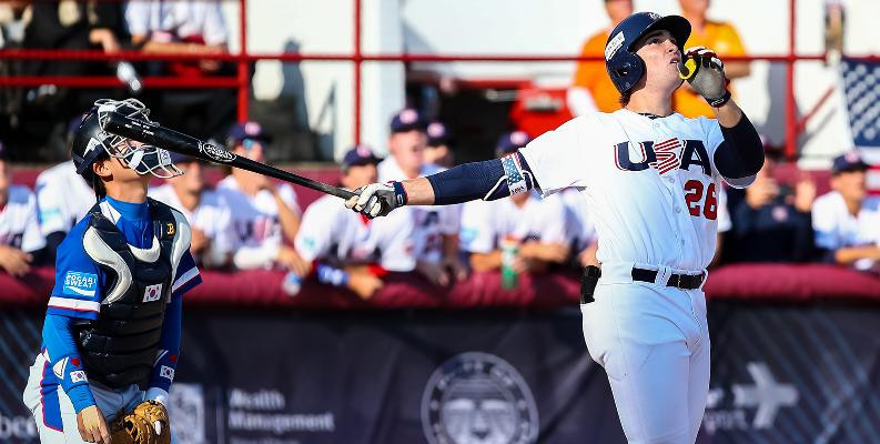 The United States have won the last four editions of the WBSC Under-18 World Cup, including at Thunder Bay in Canada two years ago and will be aiming for a fifth title at Gijang in South Korea later this year ©USA Baseball