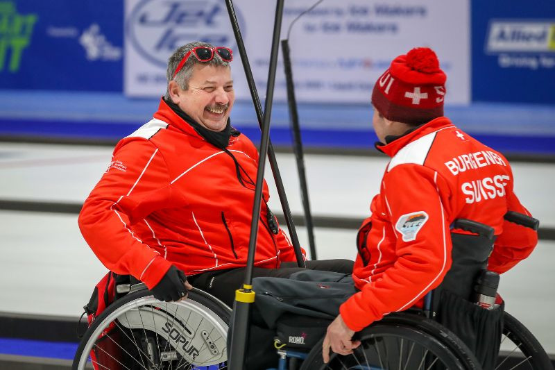 Switzerland and defending champions Norway riding high at World Wheelchair Curling Championships in Stirliing