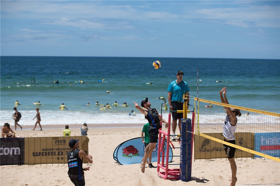 The FIVB Beach Volleyball World Tour in Sydney will take place on Manly Beach ©FIVB
