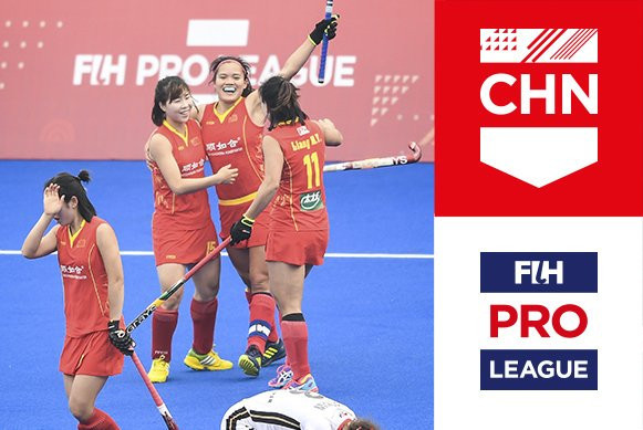 Goals from captain Cui Qiuxia and Zhang Xiaoxue gave China their first FIH Pro League win today ©FIH