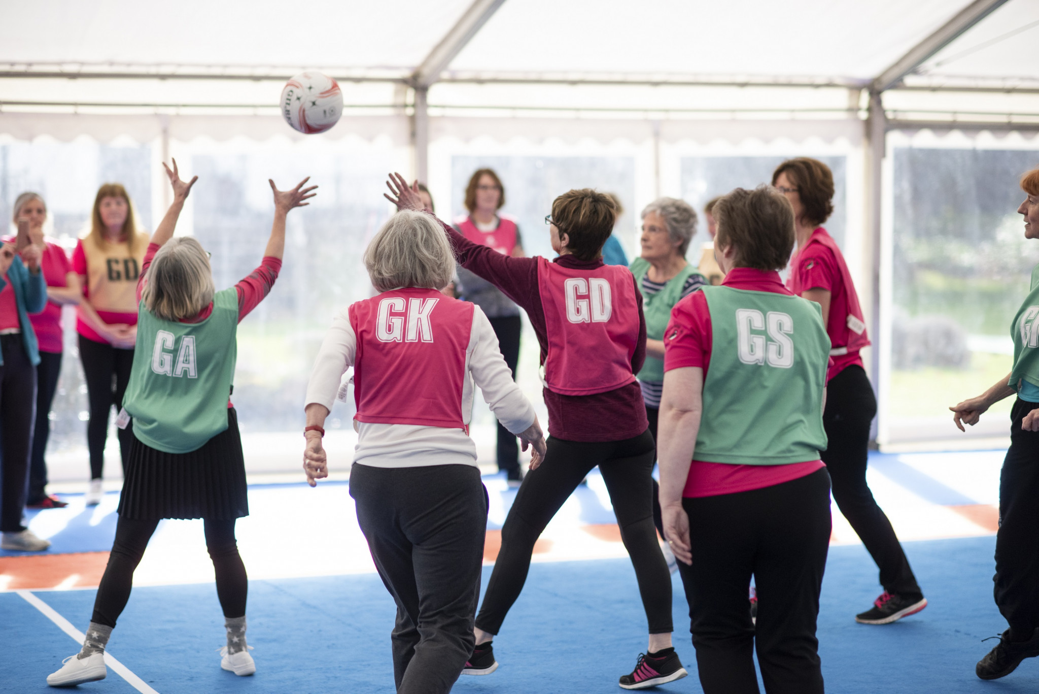 England Netball celebrate partnership with National Federation of Women's Institutes 