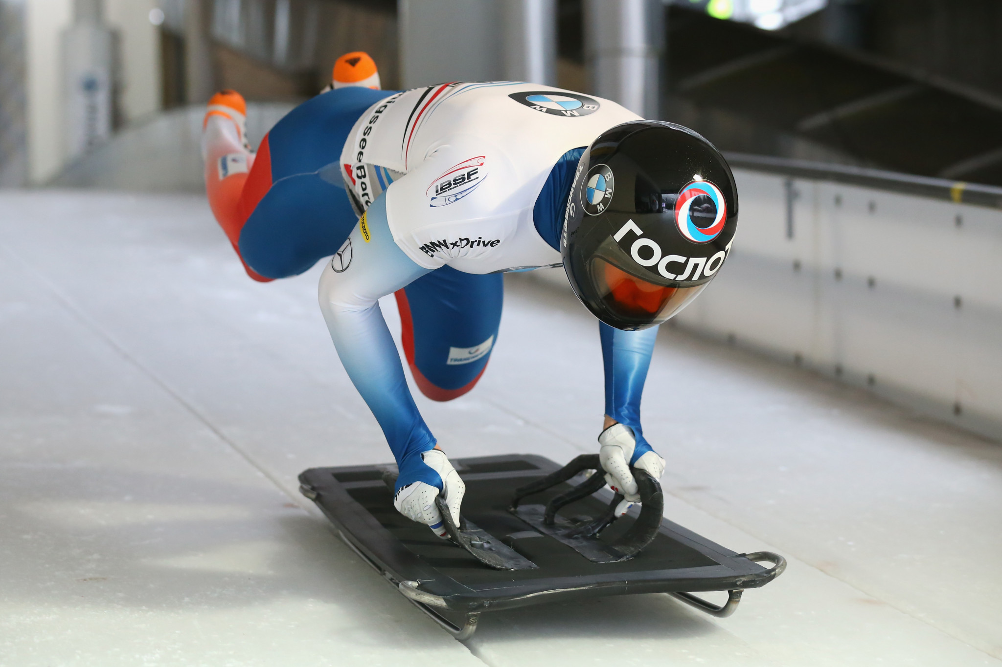 Russia's Alexander Tretiakov will be a strong contender for the men's skeleton title ©Getty Images