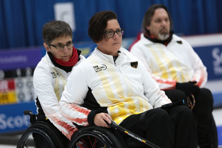Germans turn the tide in World Wheelchair Curling Championships in Stirling