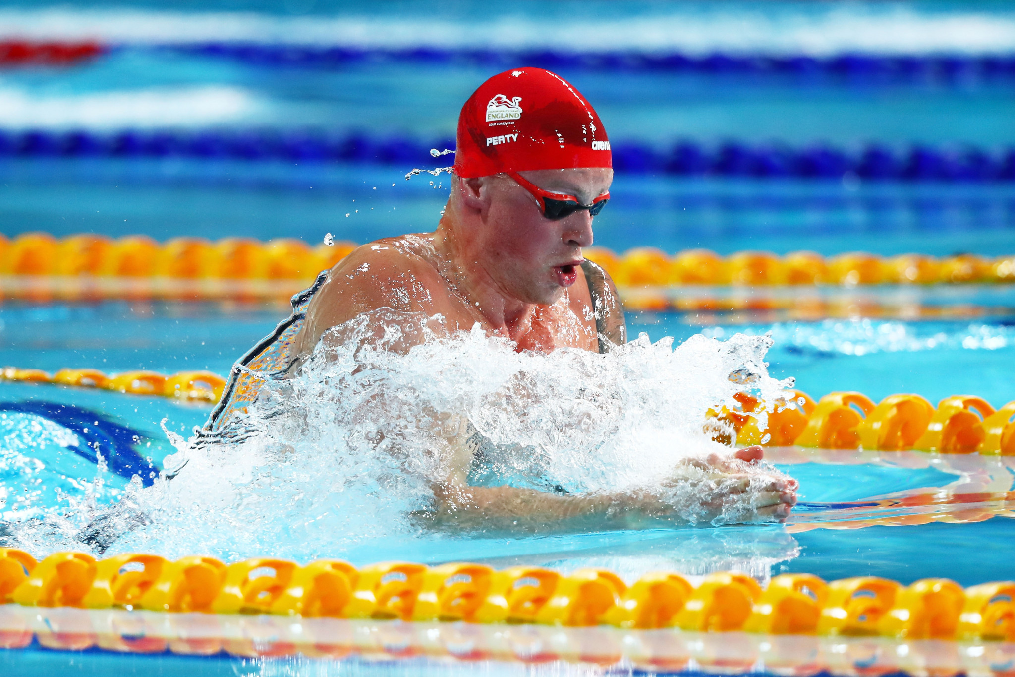 Adam Peaty has signed on as one of the star names of the International Swimming League ©Getty Images