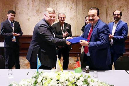 Afghanistan and Kazakhstan National Olympic Committees sign cooperation agreement