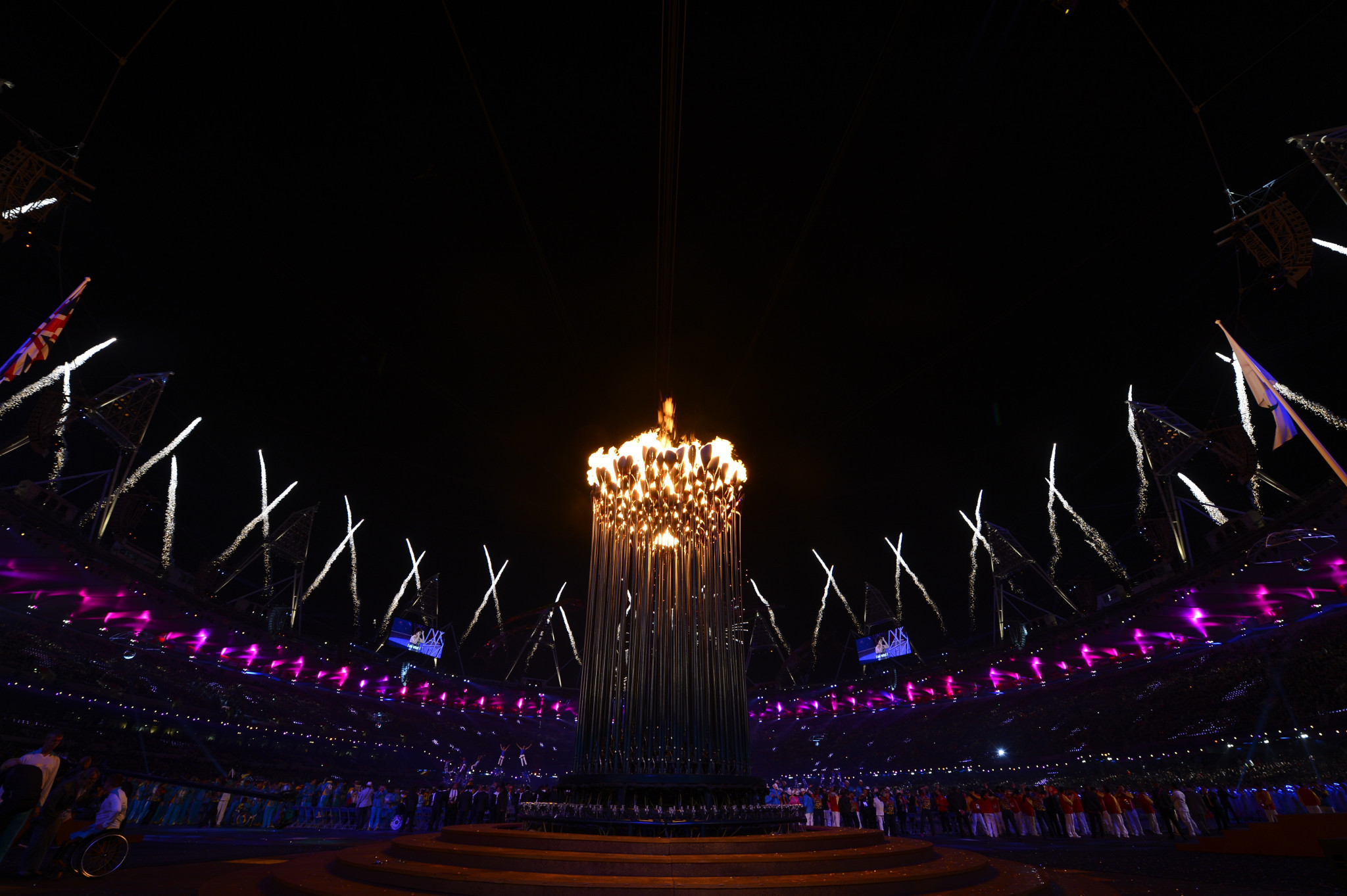 Experiences from London 2012 were passed to the Saint-Denis officials ©Getty Images
