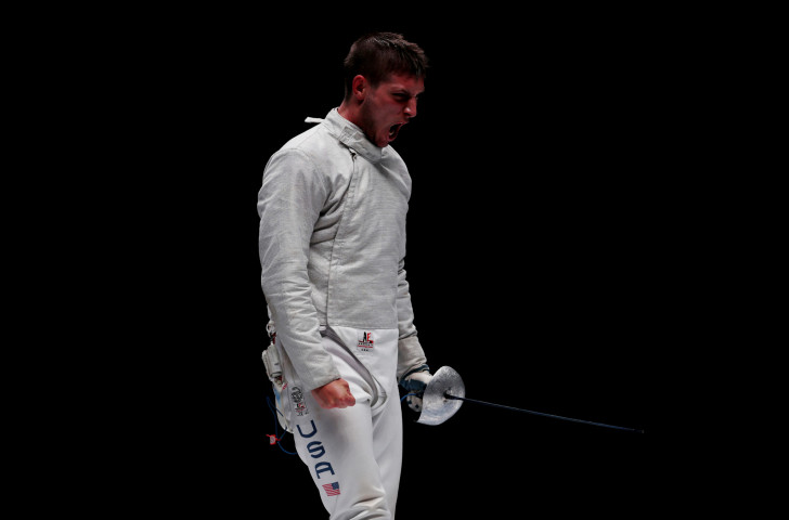 World number one Eli Dershwitz of the United States is in the field for the FIE Men's Sabre World Cup starting in Padua tomorrow ©Getty Images  
