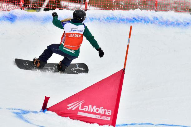 Bunschoten makes it four golds at World Para Snowboard World Cup in La Molina 