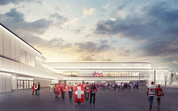 The Centre Sportif de Malley SA encompasses several sports facilities, one of which is a 9,700-capacity ice rink that will be accessible to young athletes ©Atelier Brunecky