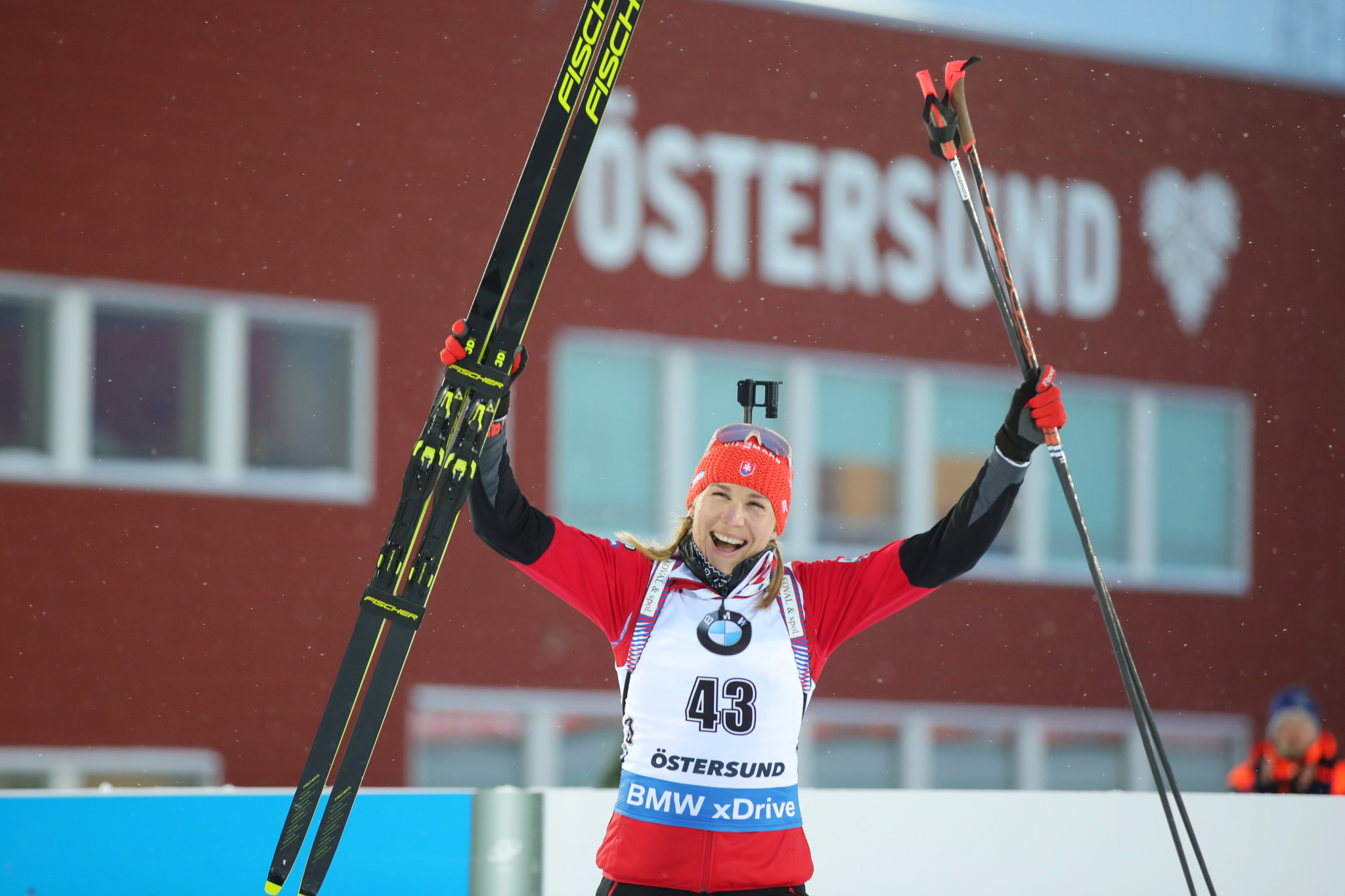Kuzmina ends long wait for gold with sprint victory at IBU World Championships