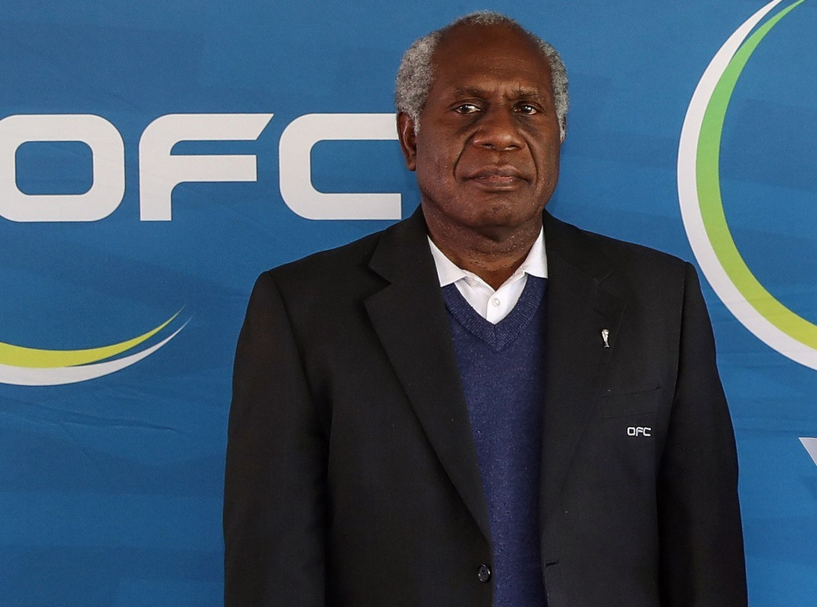 Lambert Maltock was elected Oceania Football Confederation President in Auckland today ©OFC