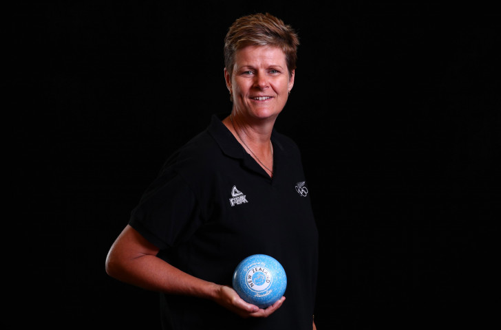 New Zealand's Jo Edwards now leads her qualification group with one match remaining at the Bowls World Cup in Barrack Heights, Australia ©Getty Images  