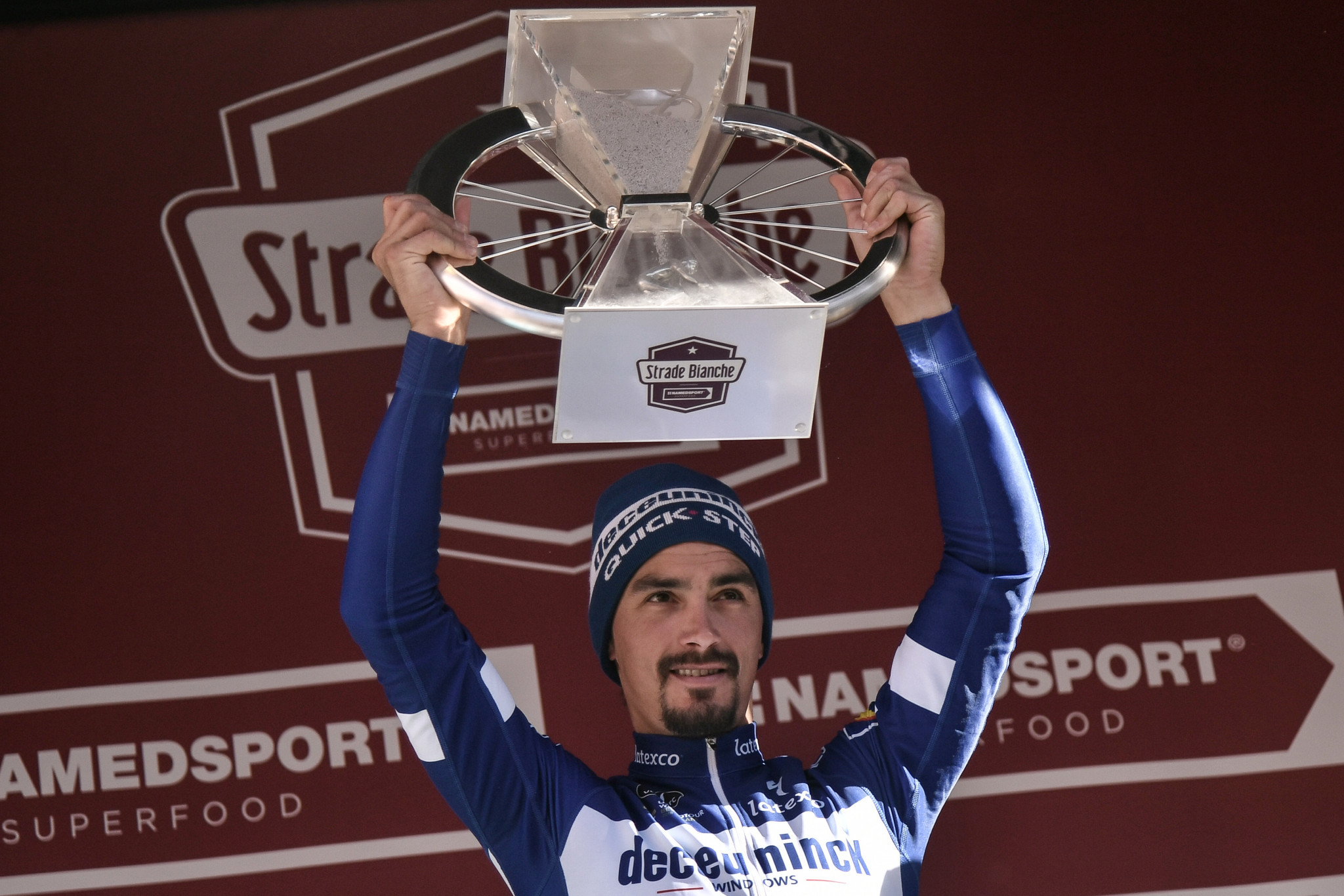 Alaphilippe becomes first French rider to win Strade Bianche
