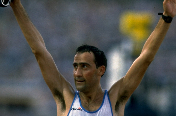 Maurizio Damilano, the 1980 Olympic gold medallist for Italy, is chair of the IAAF Race Walking Committee that is recommending that race walk distances be reduced ©Getty Images  