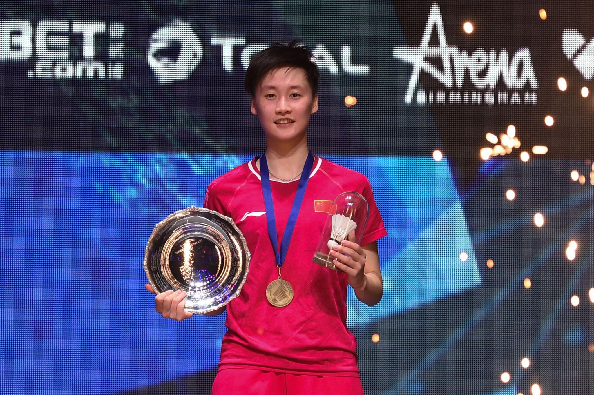 Chen Yufei was crowned as the women's champion  ©Getty Images