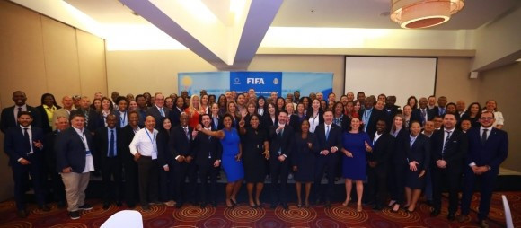 The Confederation of North, Central American and Caribbean Association Football also held a meeting over three days discussing how to grow the women's game ©FIFA