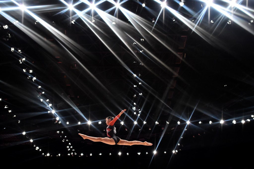 In Pictures: 2015 Artistic Gymnastics World Championships day one of competition