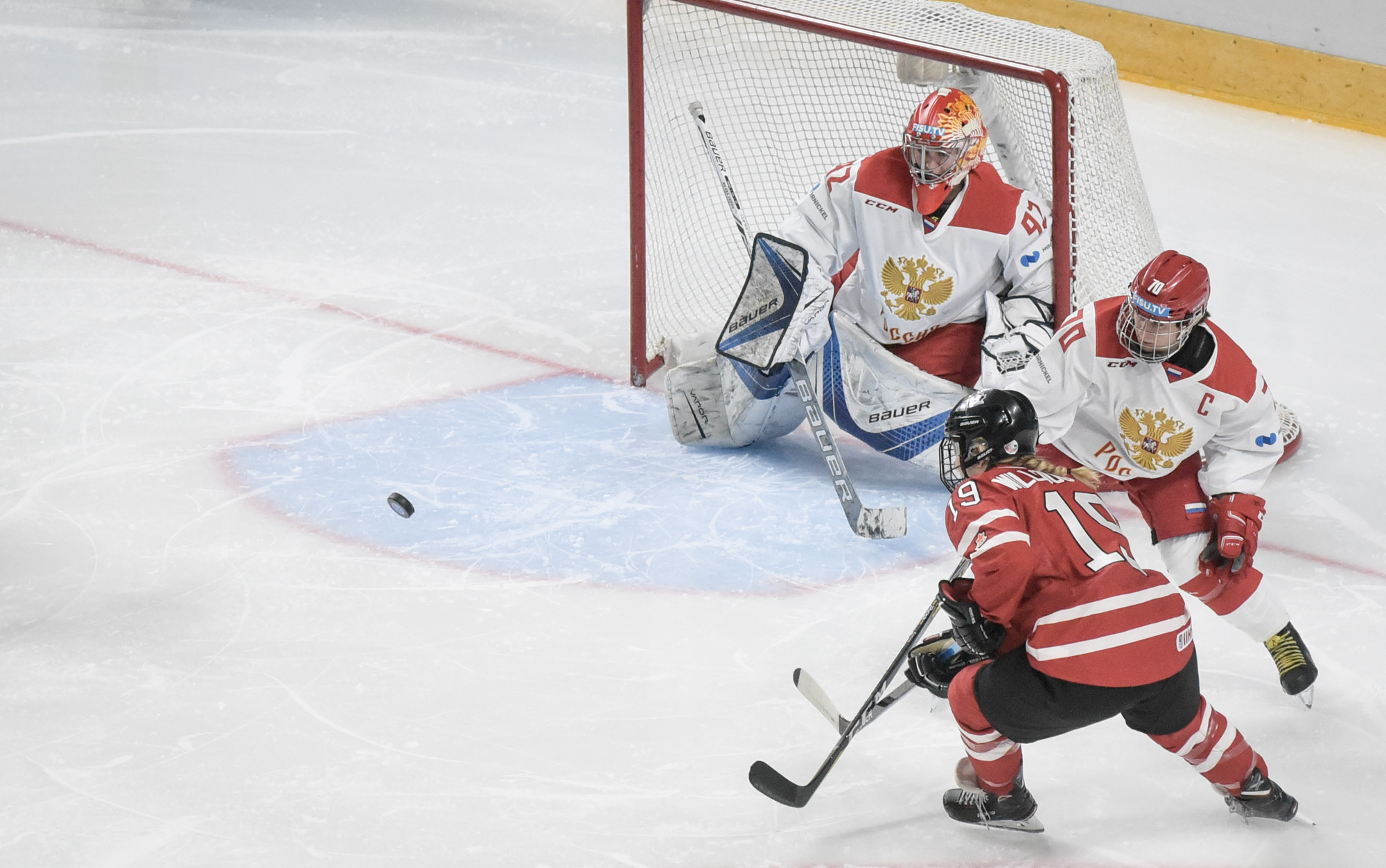 Russia defeated Canada in the women's ice hockey final to take gold ©Krasnoyarsk 2019