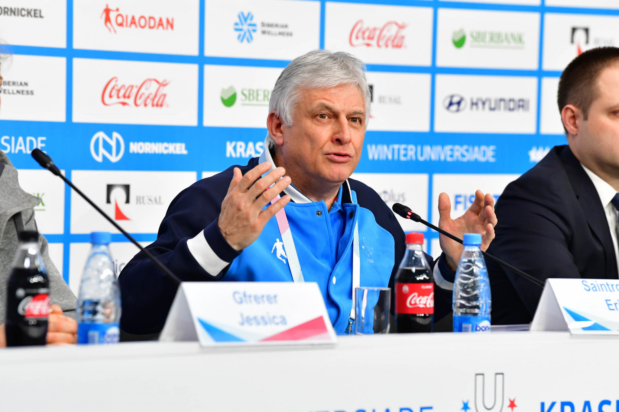 The day opened with a press conference in which the legacy of the 2019 Winter Universiade was discussed ©Krasnoyarsk 2019